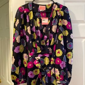 Women’s Kate Spade New York Winter Garden Wrap Dress, Multicolored, Size = 10